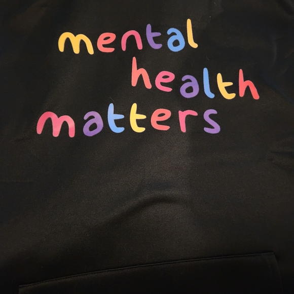 MENTAL HEALTH MATTERS SWEATSHIRT NWOT - Picture 3 of 4